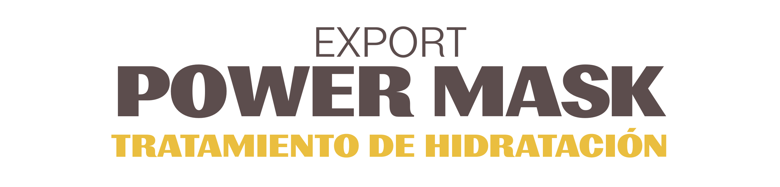 Export POWER MASK - Tratamiento Hidratación